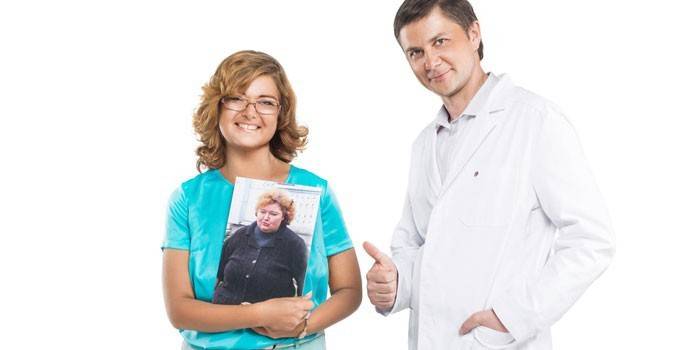 Dr Gavrilov un tievāka sieviete