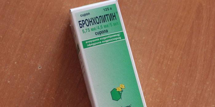 شراب Broncholitin لكل عبوة