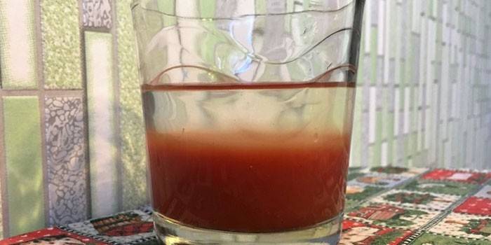 Bicchierino Bloody Mary senza mescolarsi
