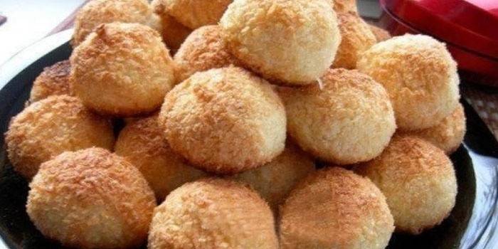 Biscoitos caseiros em um prato