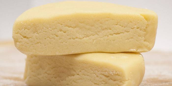 Shortbread Teig vor dem Rollen
