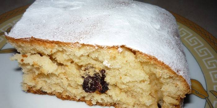 Stück süßer Kuchen