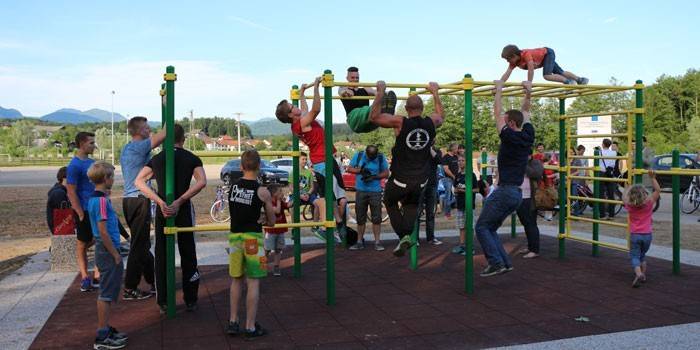 Personnes d'entraînement