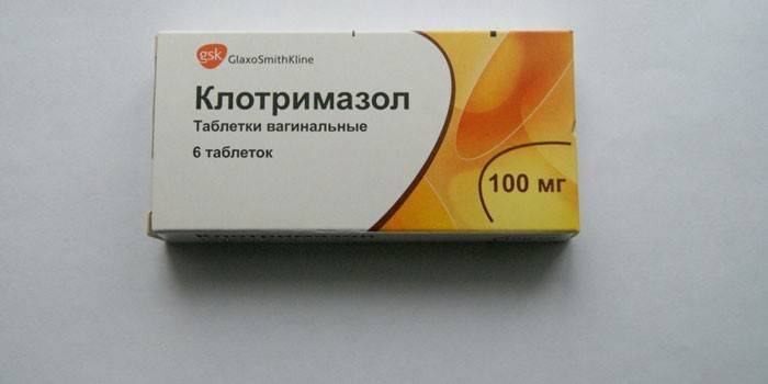 Klotrimazolo tabletės