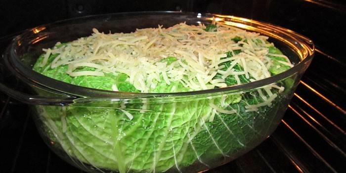 Cazuela de horno al horno