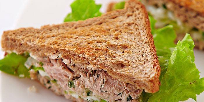 Toast al tonno