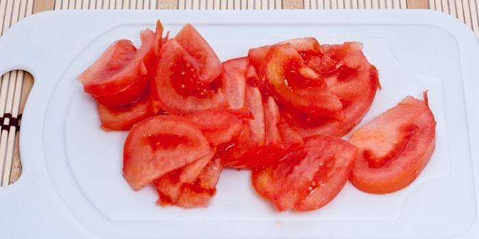 Tomate fatiado