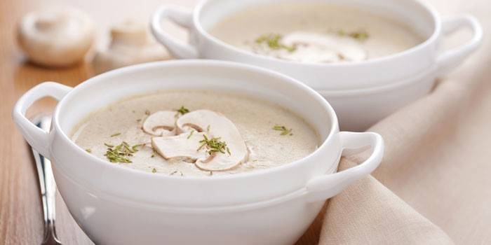 Champignoncremesuppe
