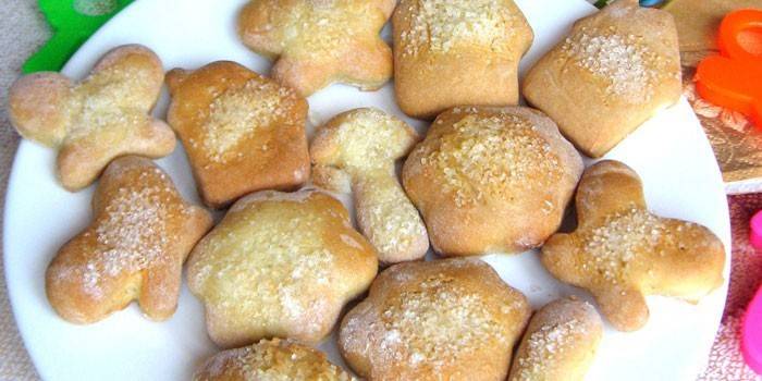 Bolinhos de Shortbread em Creme de Leite