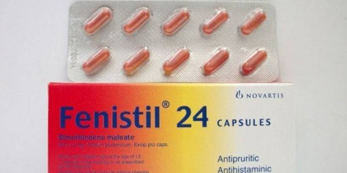 Fenistil 24 comprimits