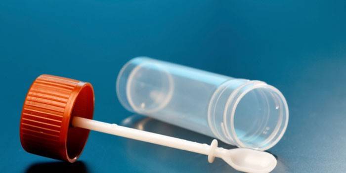 Contenedor de análisis fecal