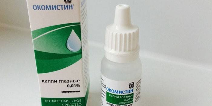 Капки за очи Okomistin