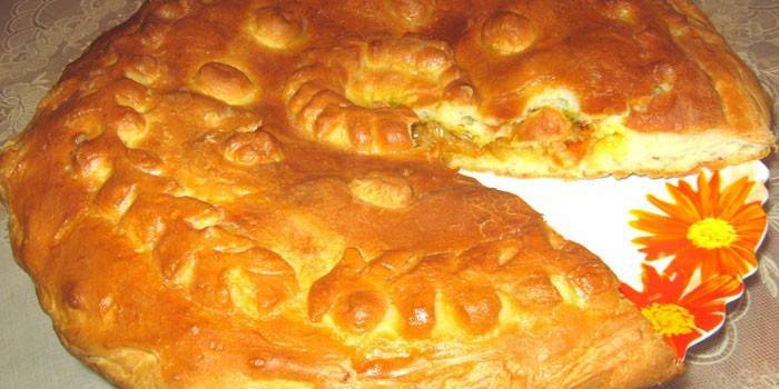 Hefeteig Kohlkuchen