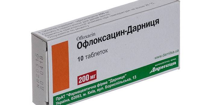 Compresse di Ofloxacin per confezione