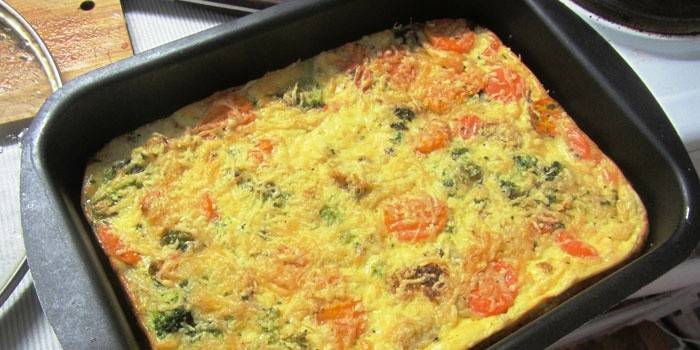 Caserola vegetala cu conopida