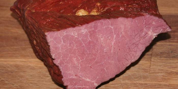 Prosciutto di manzo fatto in casa