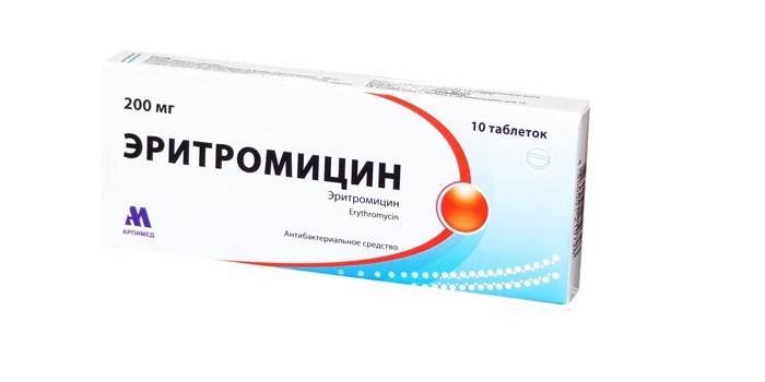 Erythromycin-Tabletten