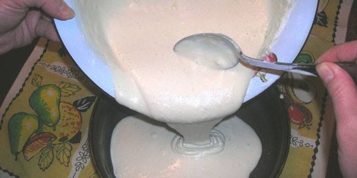 Kefir Flüssigteig