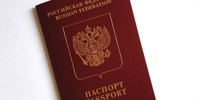 Pass til en statsborger i Russland