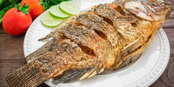 Poisson au four
