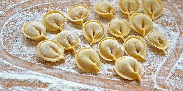 Bolinhos de massa crus