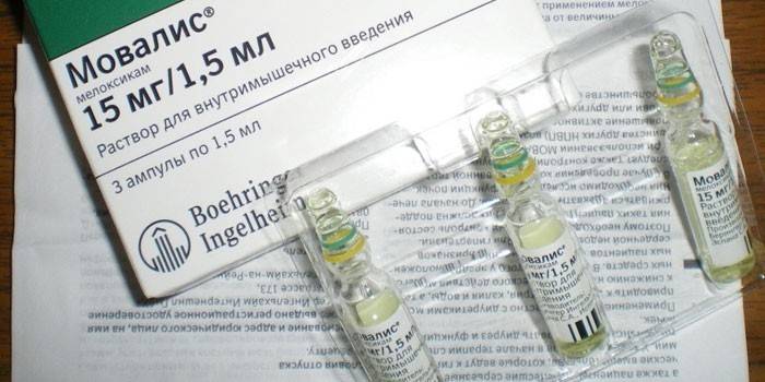 Movalis ampulėse