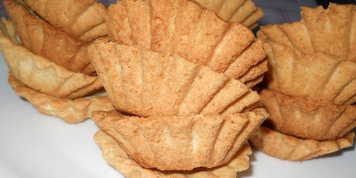 Valmis hiekka tartlets