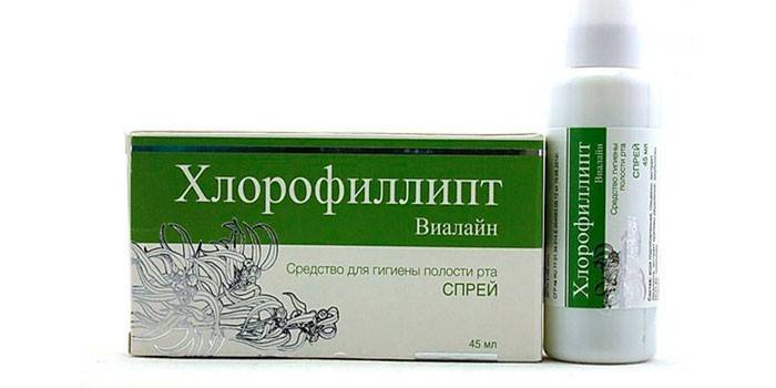 Chlorophyllipt Spraypackung