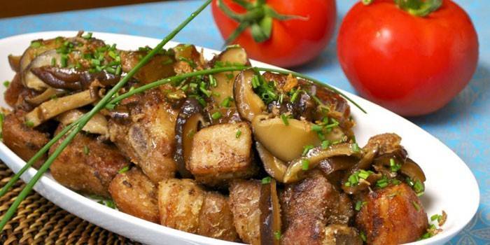 Pilzfleisch