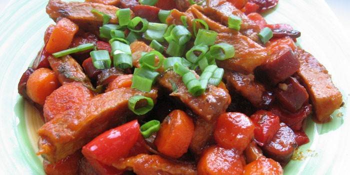 Guisado de Porco Fatiado