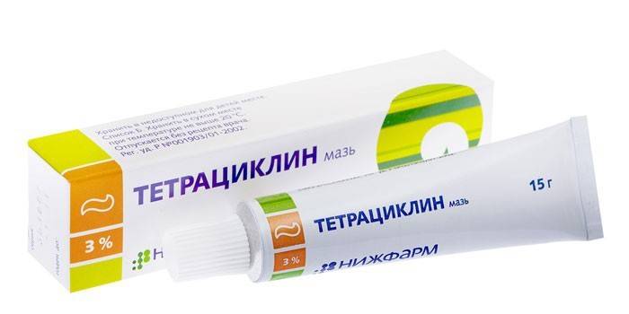 Тетрациклинов мехлем