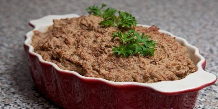 Preparat pate de fetge