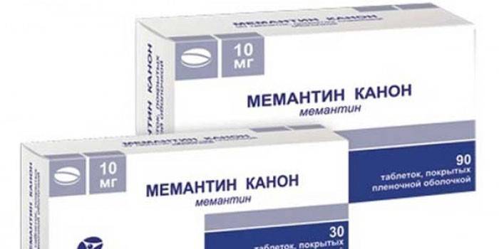 Memantine Canon tabletės