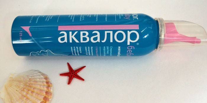Az Aqualor gyógyszer aeroszolban