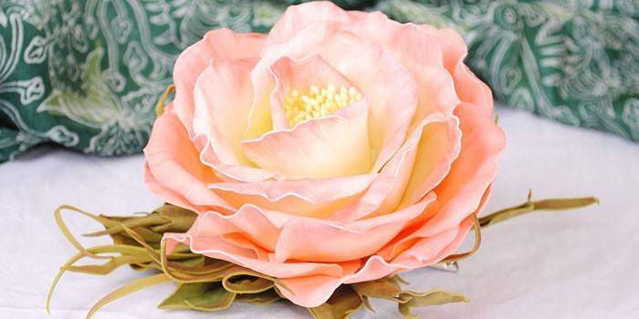 Foamiran Buttonhole