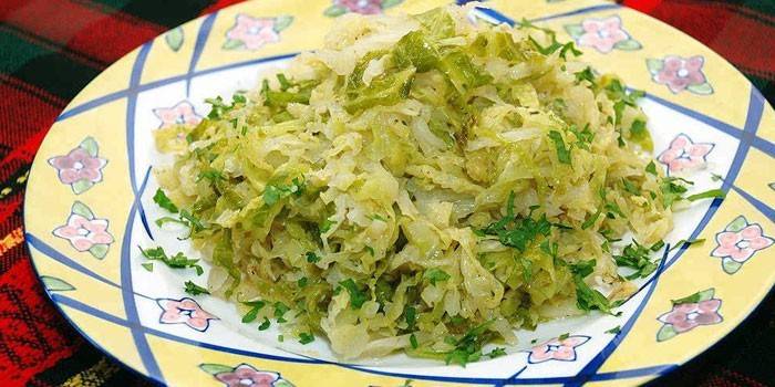 Ensalada de col en escabeche