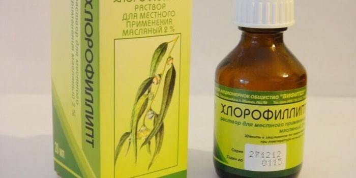 Chlorophylliptöllösung pro Packung