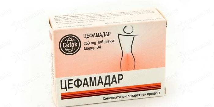 Cefamadar tabletter