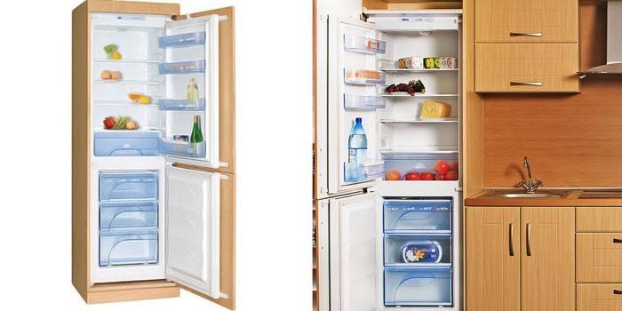 ثلاجة مدمجة من طراز أطلس XM 4307-078