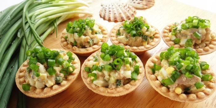 Tartaletas de aperitivo