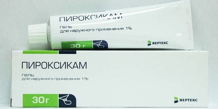 Gói gel Piroxicam