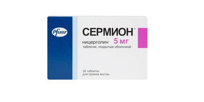 Sermion tabletleri pakette