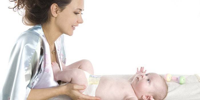Maman avec bébé