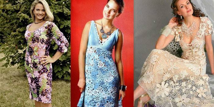 Robes en dentelle irlandaise