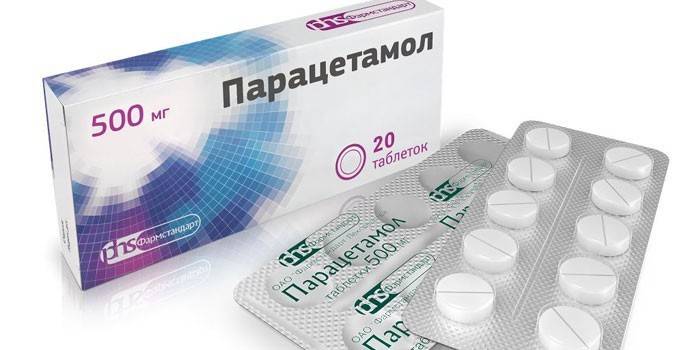 Paracetamolio tabletės