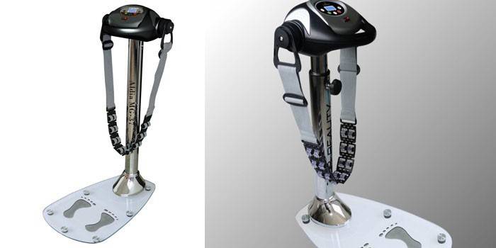 Vibro masajeador Optifit Aldia MG-37 (izquierda) y Clear Fit Top Beauty CF 135 T
