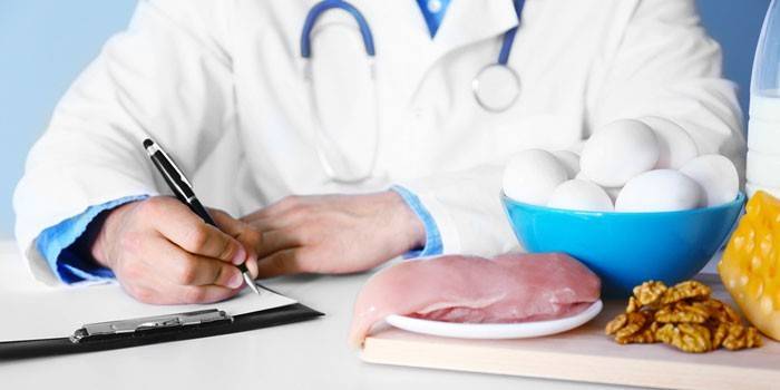 Doctor y comida