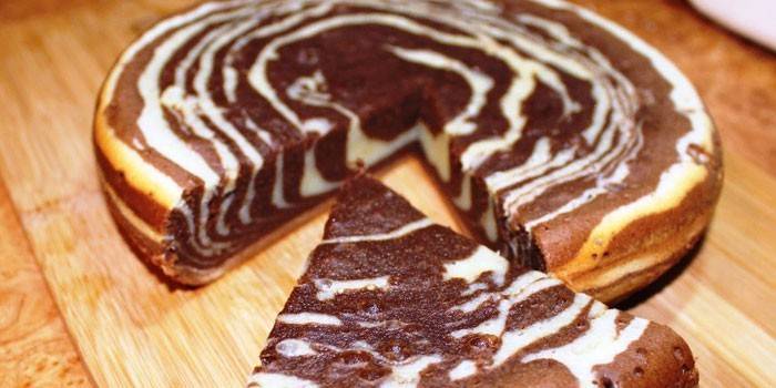 Ready Zebra Cake