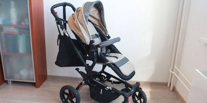 Kūdikių vežimėlis 2 viename „Crosswalk Nano 2015“ modelyje