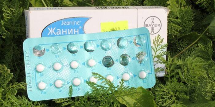 Таблетки за опаковане Janine